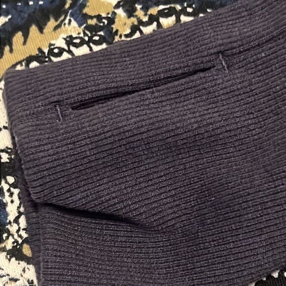 Joie Caleigh Cropped Floral Print Sweatshirt - Size Medium D35 - Picture 5 of 8